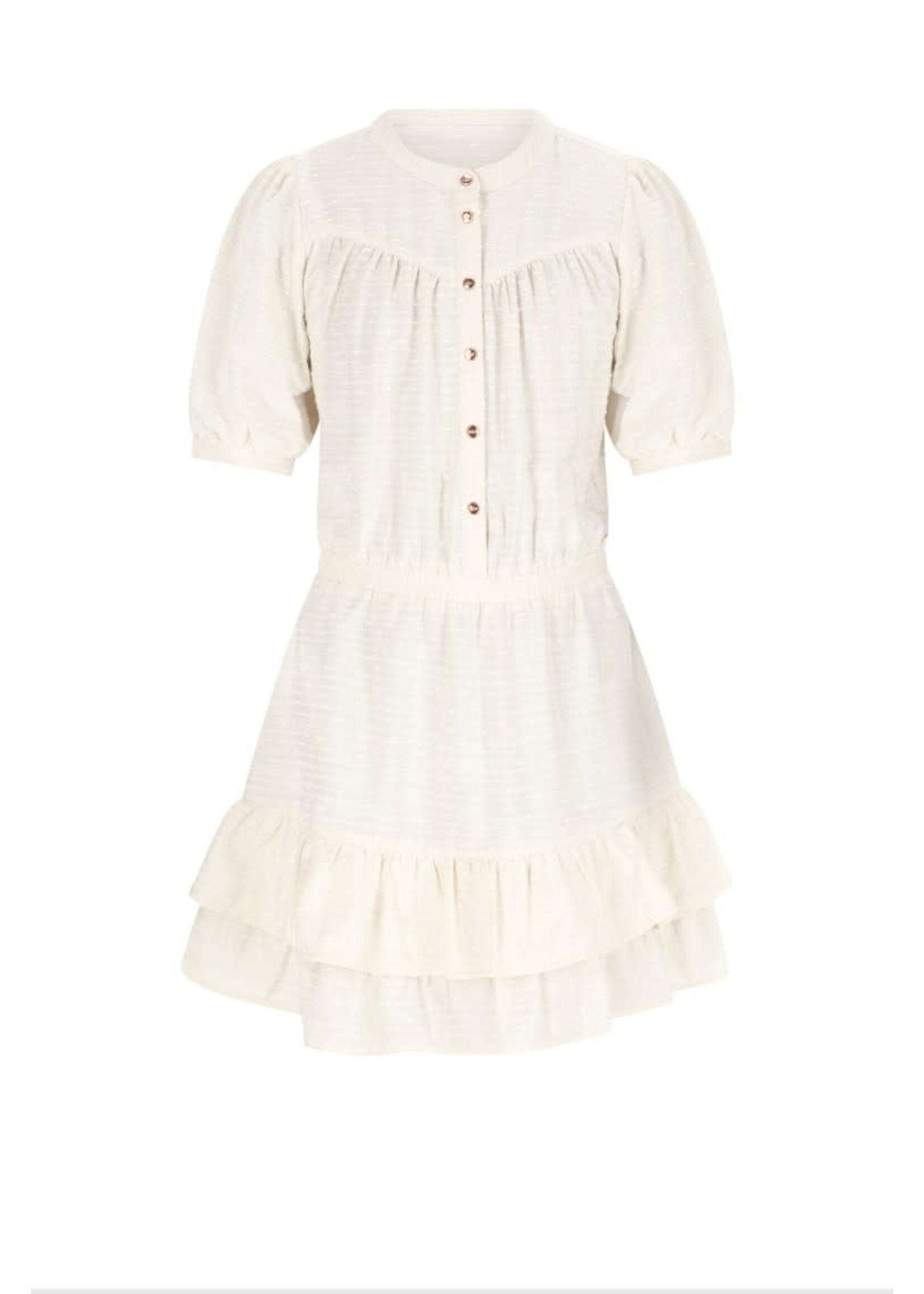 Nobell Nobell Maggy Dress Q512-3800 Pearled Ivory