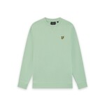Lyle&Scott Lyle&Scott Crew Neck Sweatshirt Turquoise Shadow - MLB2000VT