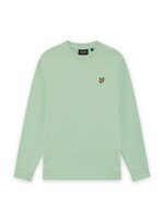 Lyle&Scott Lyle&Scott Crew Neck Sweatshirt Turquoise Shadow - MLB2000VT