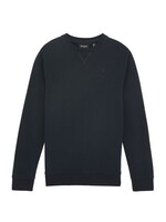 Lyle&Scott Lyle&Scott Tonal Crew Neck Sweatshirt Dark Navy - MLB2215V