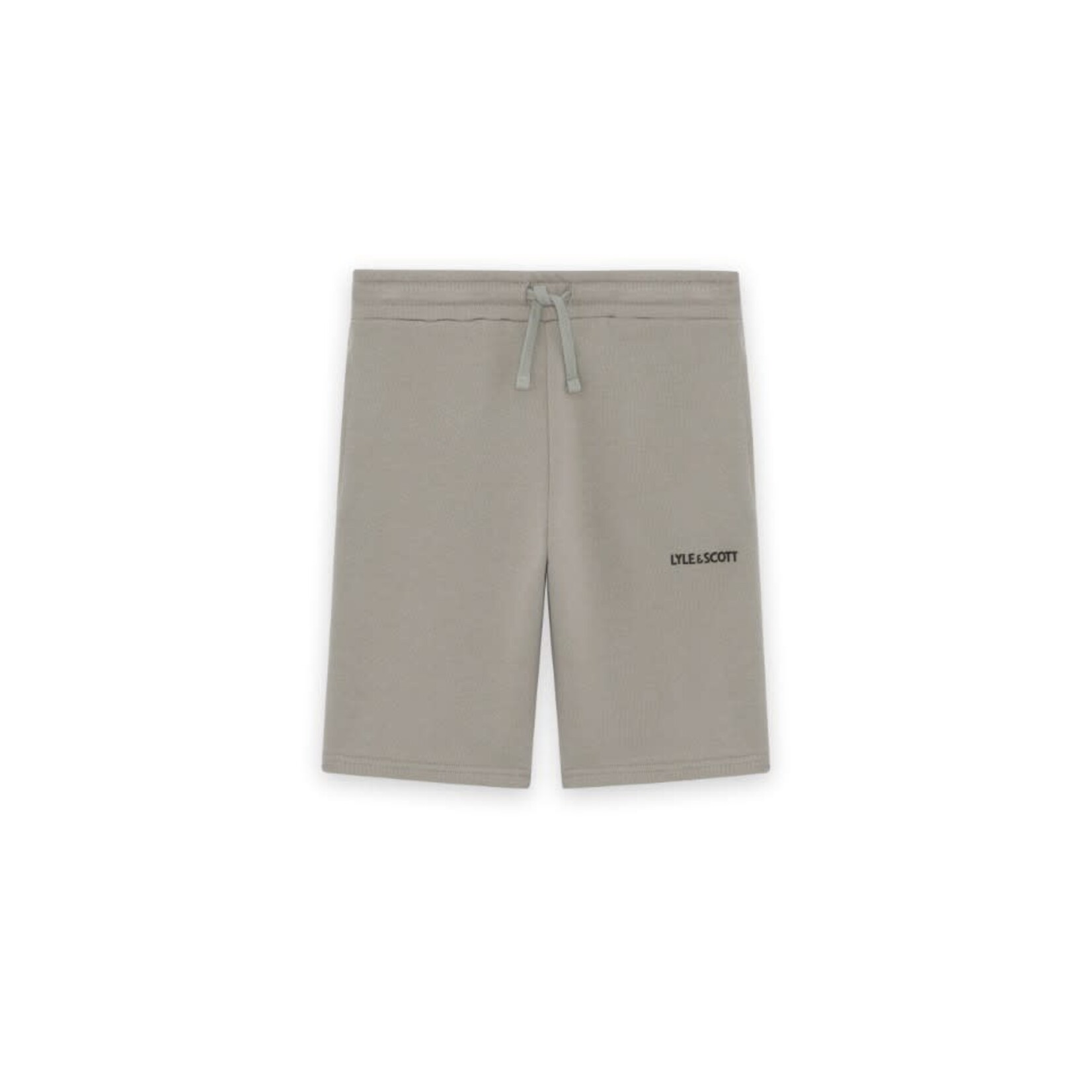 Lyle&Scott Lyle&Scott Logo Print Sweat Short Cold Grey - MLB2434V