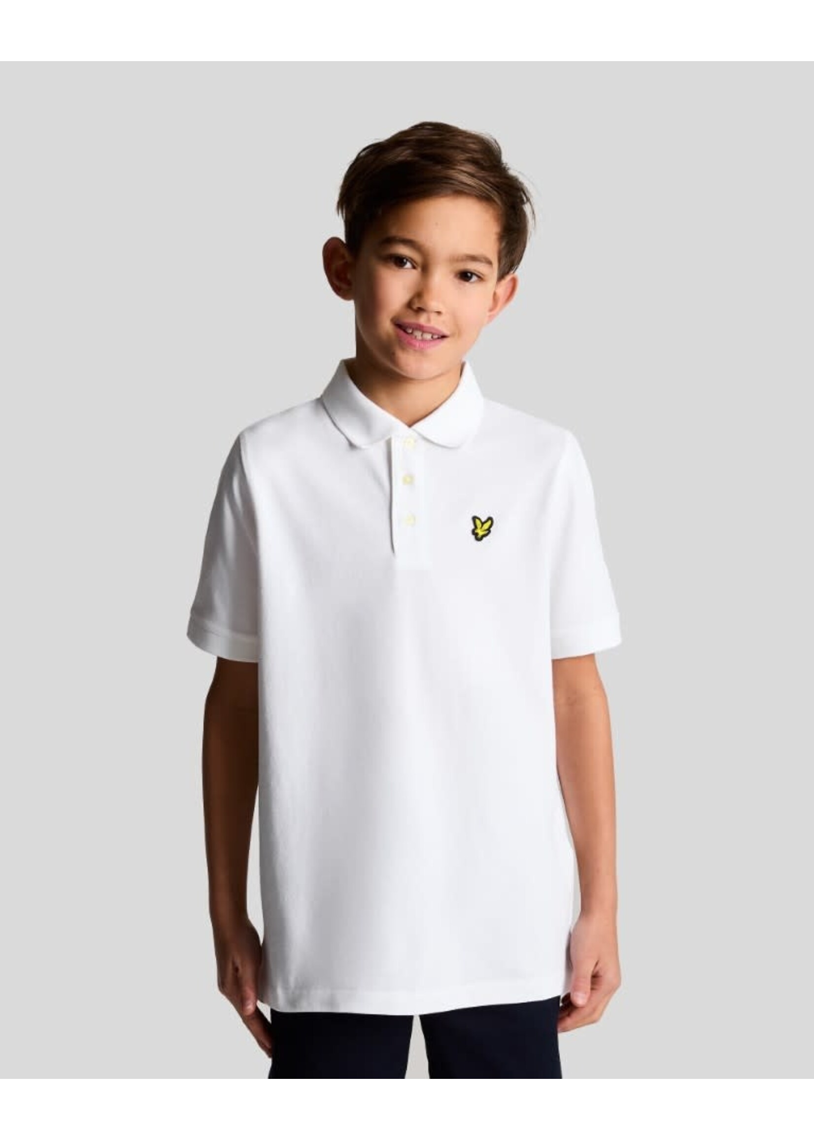 Lyle&Scott Lyle&Scott Plain Polo Shirt White - SPB2000V