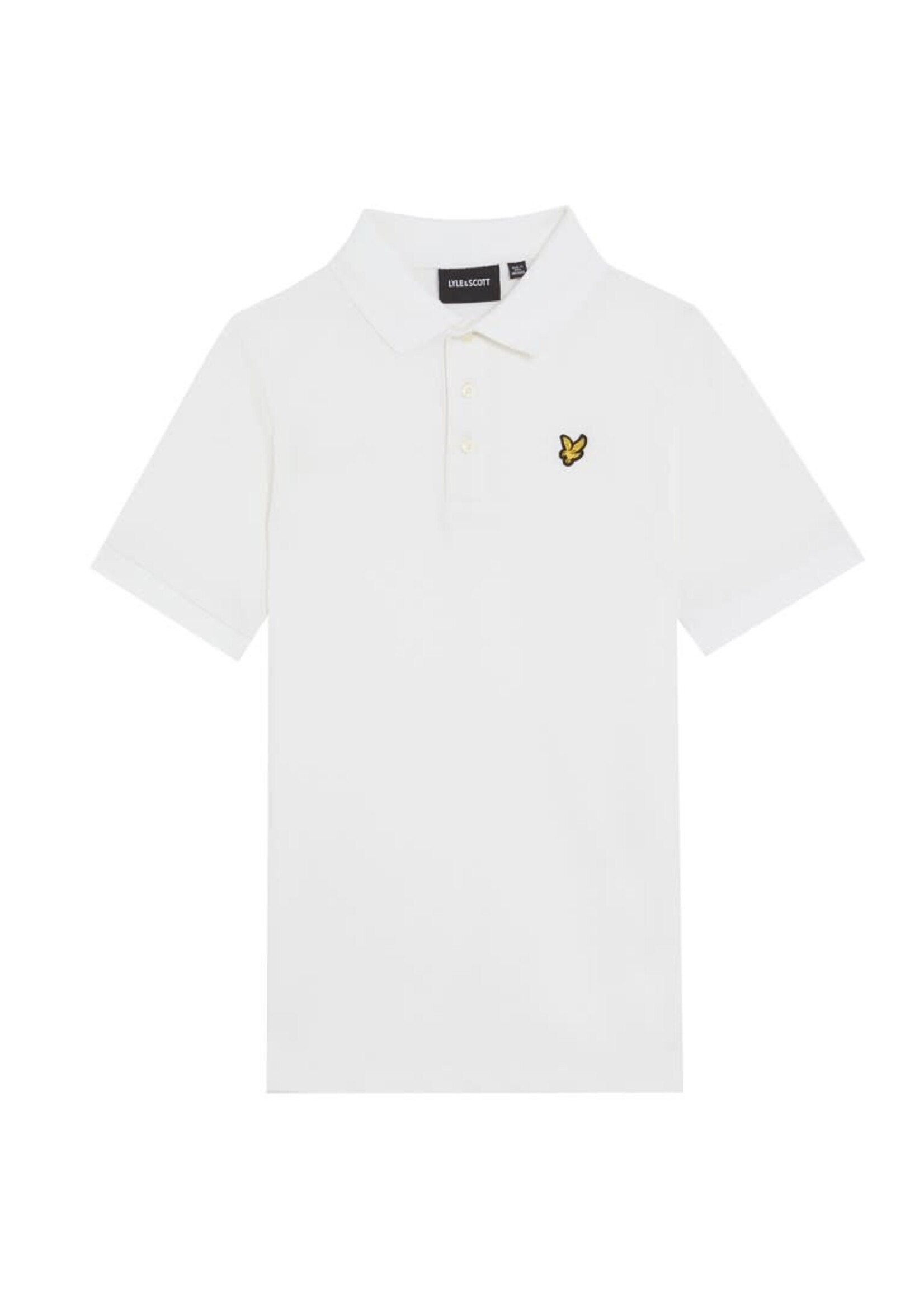 Lyle&Scott Lyle&Scott Plain Polo Shirt White - SPB2000V