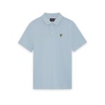 Lyle&Scott Lyle&Scott Plain Polo Shirt Opal Blue - SPB2000VT