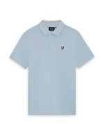 Lyle&Scott Lyle&Scott Plain Polo Shirt Opal Blue - SPB2000VT