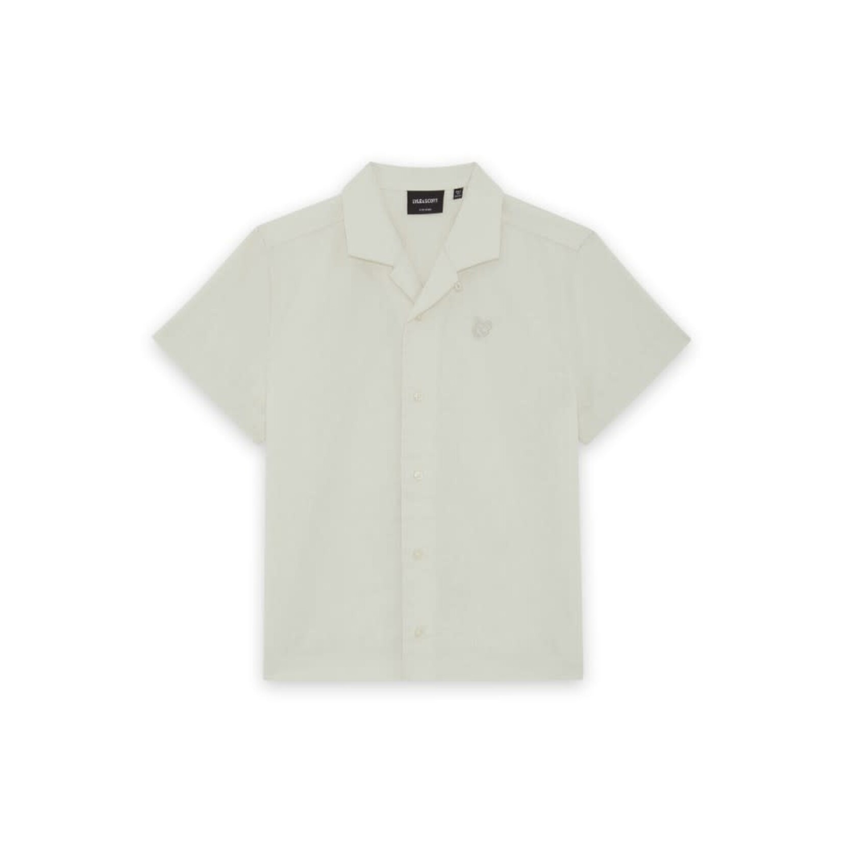 Lyle&Scott Lyle&Scott Linen Blend SS Shirt Cove - SWB2404V