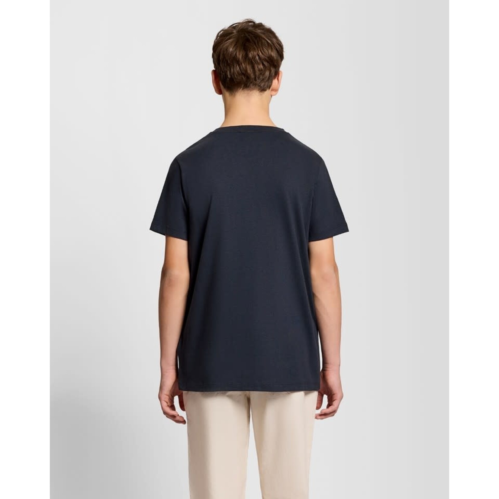 Lyle&Scott Lyle&Scott Linen Blend T-shirt Dark Navy - TSB2205V