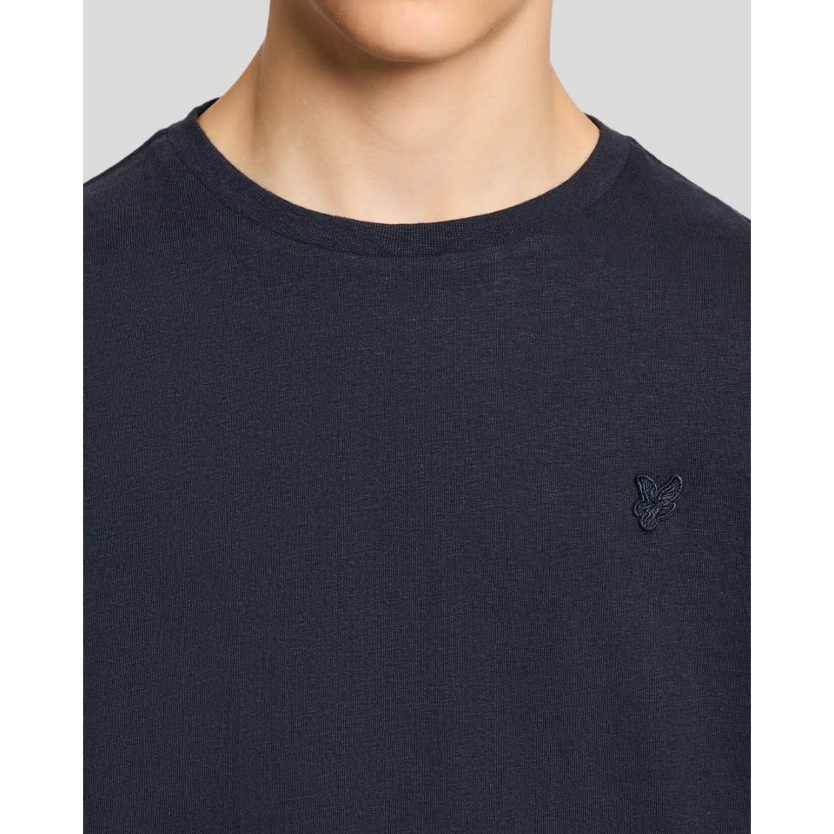 Lyle&Scott Lyle&Scott Linen Blend T-shirt Dark Navy - TSB2205V
