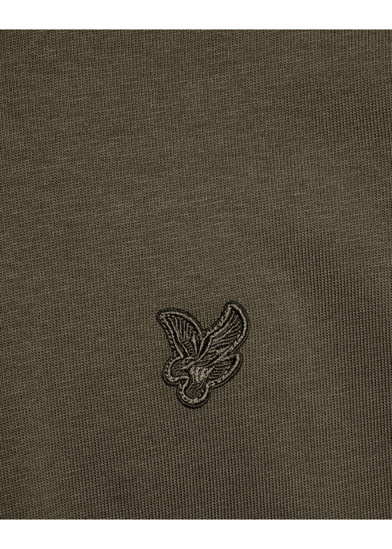 Lyle&Scott Lyle&Scott Heavy Weight Relaxed T-shirt Khaki Ash - TSB2305V