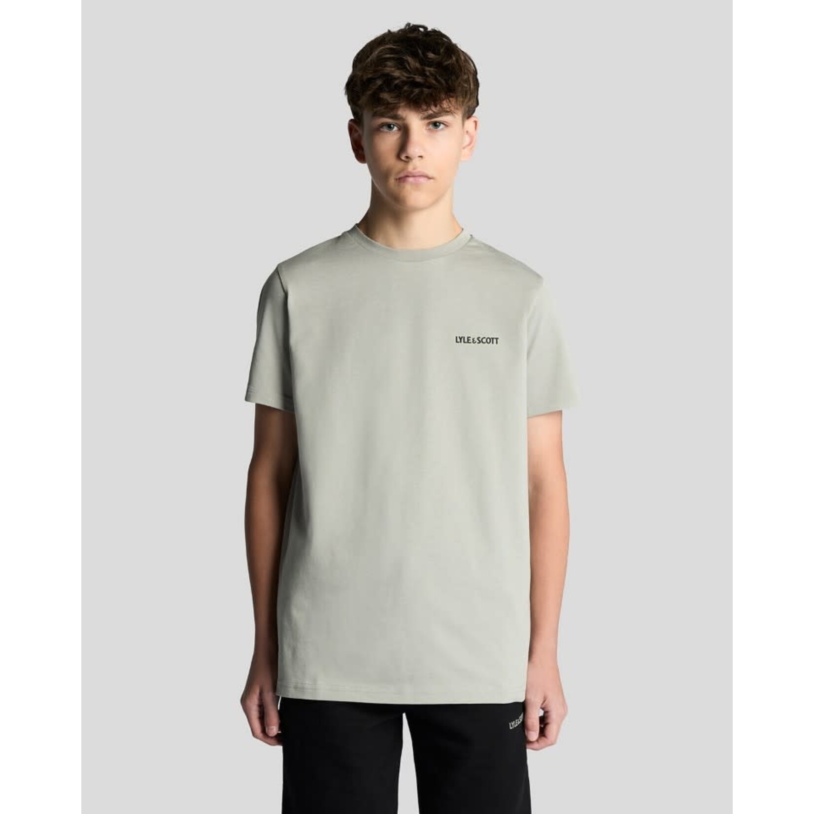 Lyle&Scott Lyle&Scott Logo Print T-shirt Cold Grey - TSB2408V