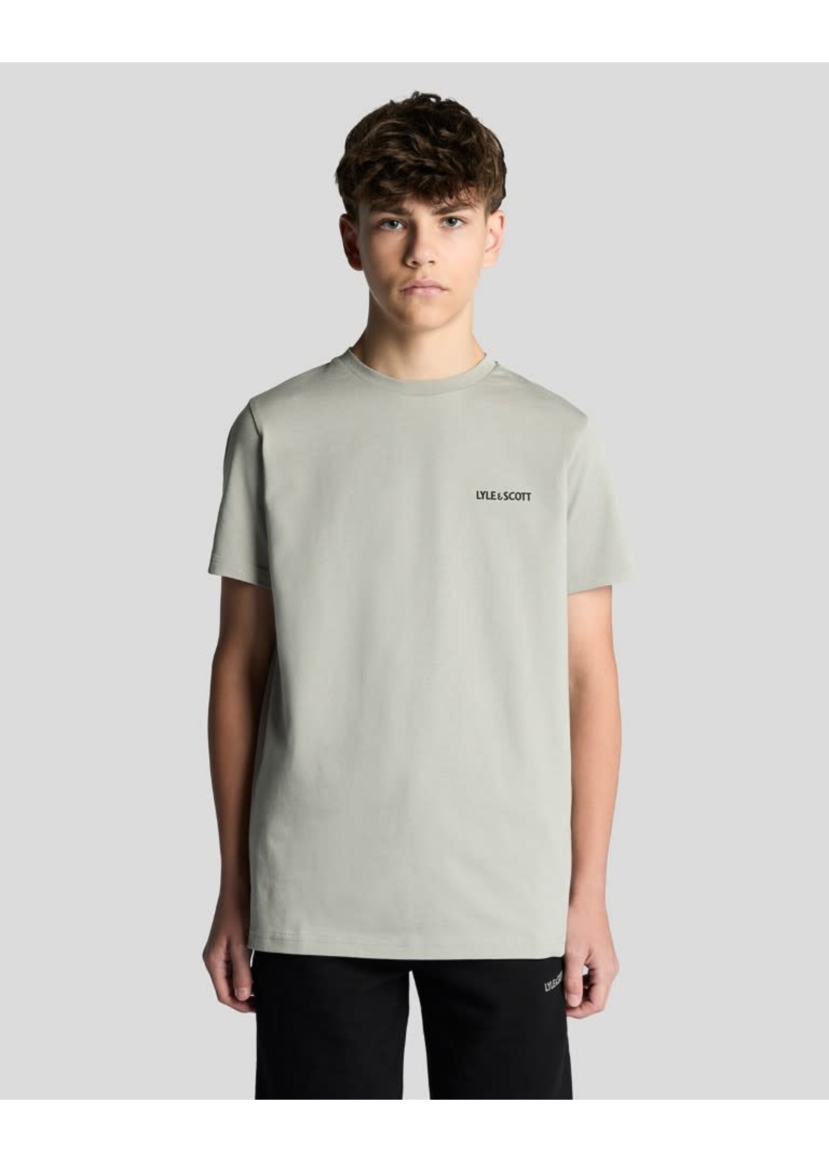 Lyle&Scott Lyle&Scott Logo Print T-shirt Cold Grey - TSB2408V