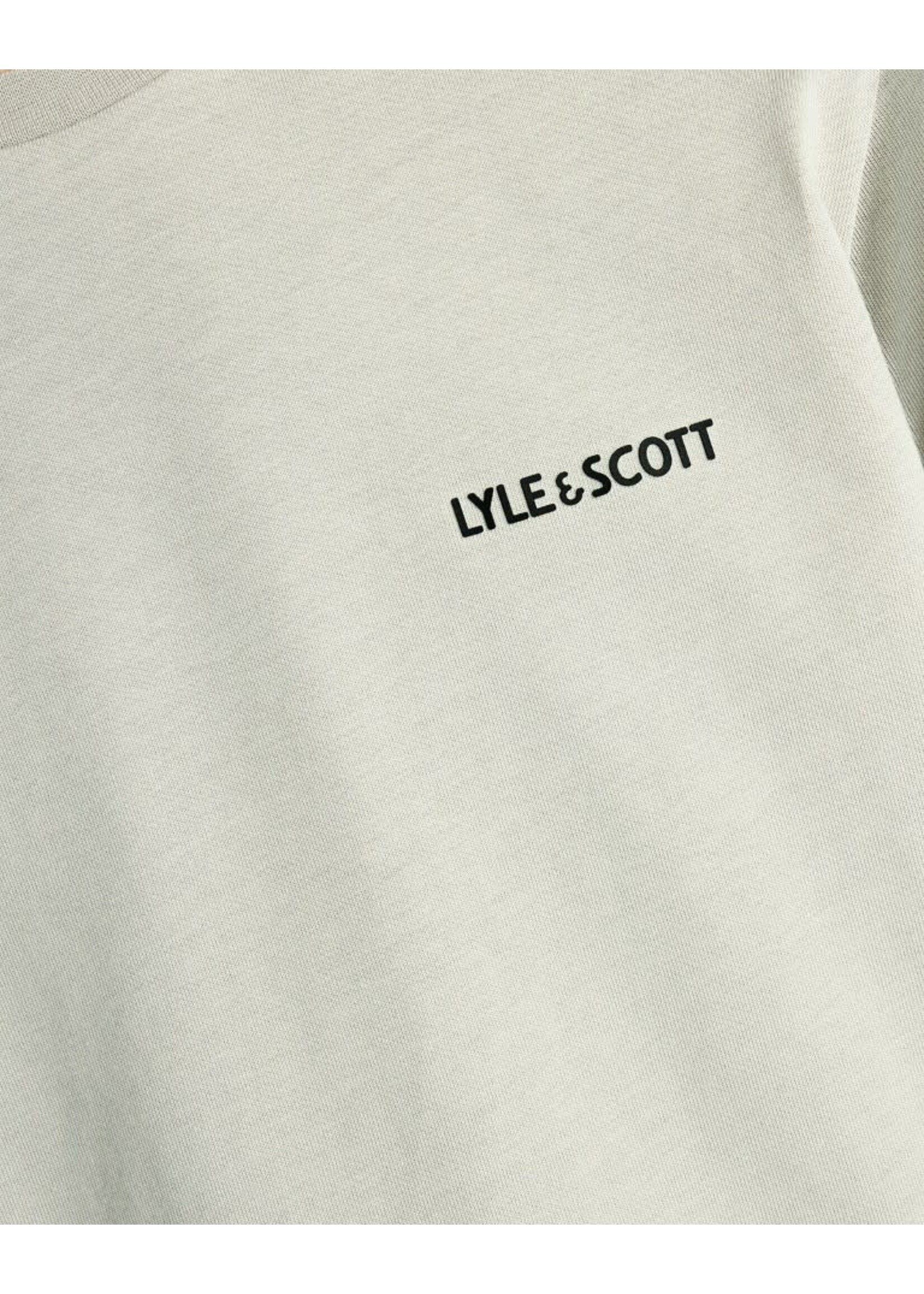 Lyle&Scott Lyle&Scott Logo Print T-shirt Cold Grey - TSB2408V