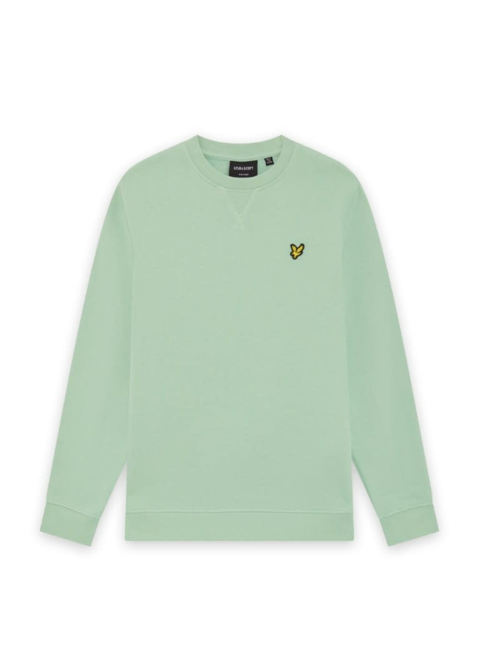 Lyle&Scott Lyle&Scott Crew Neck Sweatshirt Turquoise Shadow - MLB2000VT