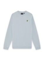 Lyle&Scott Lyle&Scott Crew Neck Sweatshirt Opal Blue - MLB2000VT