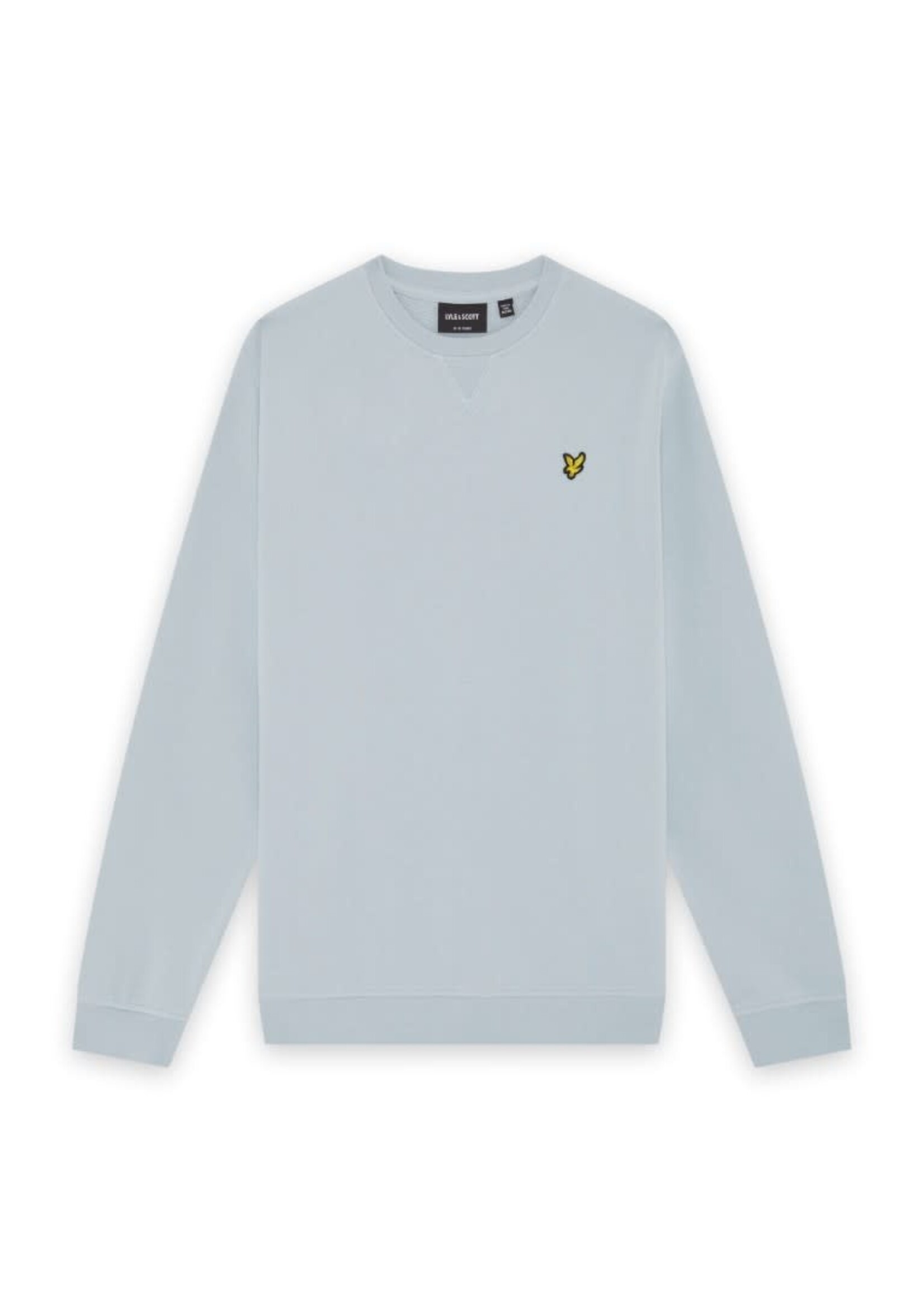 Lyle&Scott Lyle&Scott Crew Neck Sweatshirt Opal Blue - MLB2000VT