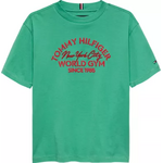 Tommy Hilfiger Tommy Hilfiger TOMMY HILFIGER NYC T-SHIRT KB0KB10265L5Y BAHAMA GREEN
