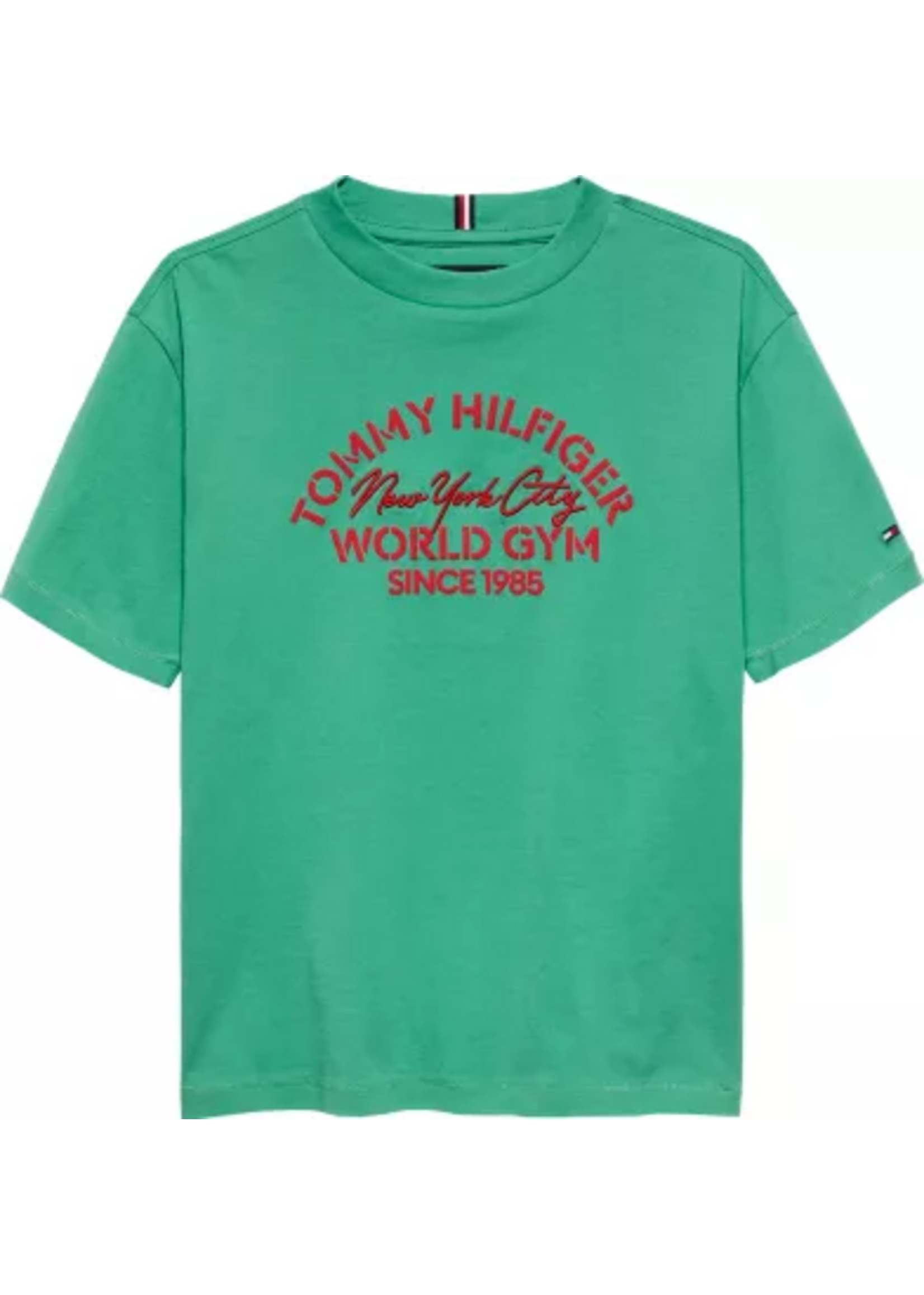 Tommy Hilfiger Tommy Hilfiger TOMMY HILFIGER NYC T-SHIRT KB0KB10265L5Y BAHAMA GREEN