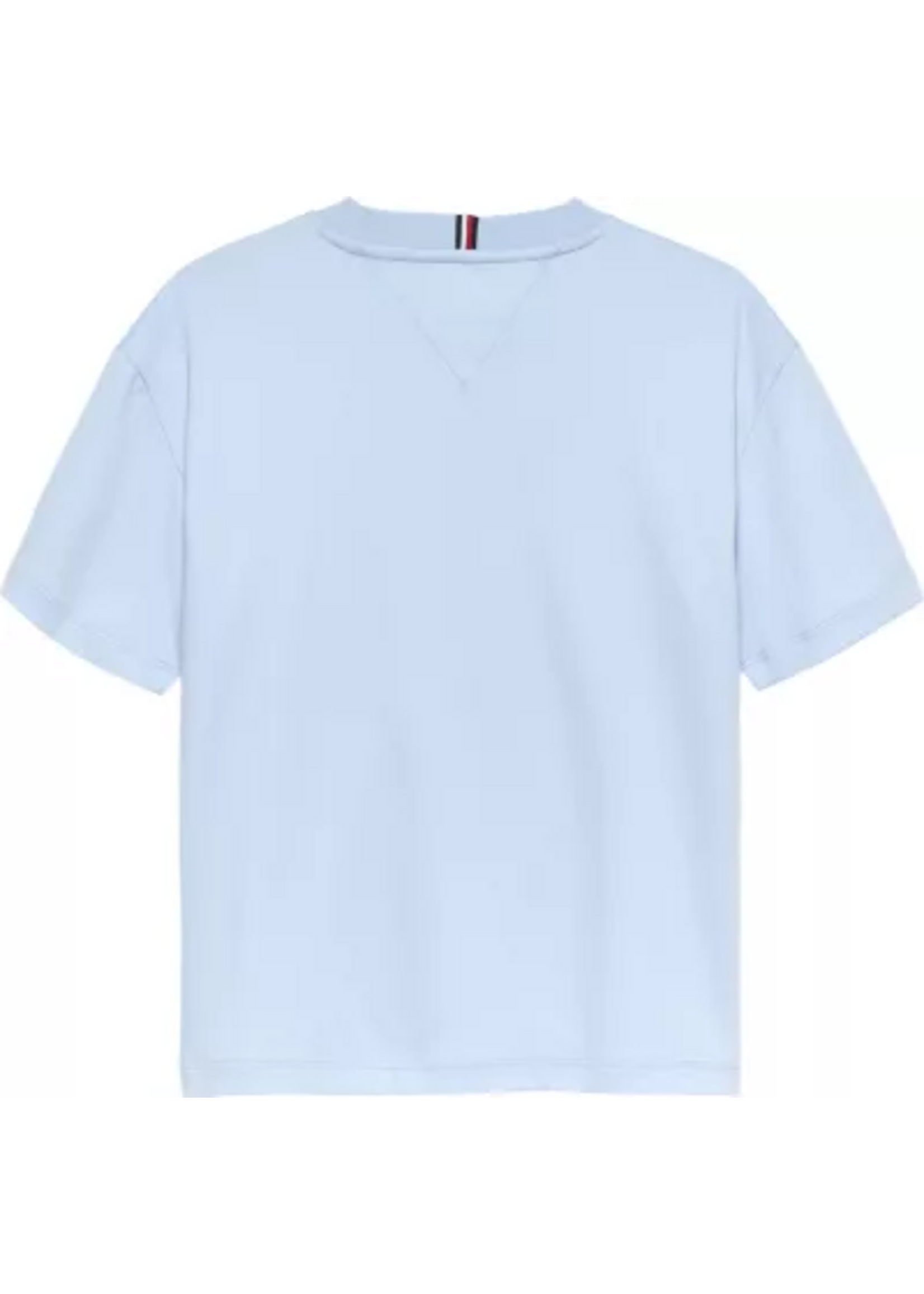 Tommy Hilfiger Tommy Hilfiger TH SCRIPT INTERLOCK T-SHIRT SS KB0KB10324C3Q SWEET BLUE