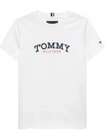 Tommy Hilfiger Tommy Hilfiger MONOGRAM GRAPHIC T-SHIRT KB0KB10263YBR WHITE