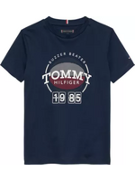 Tommy Hilfiger Tommy Hilfiger BASKETBALL GRAPHIC T-SHIRT KB0KB10277C1G DARK NIGHT NAVY