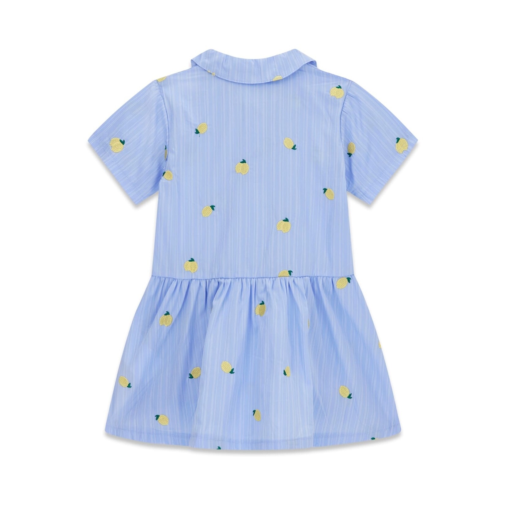 Guess Guess POPLIN SS DRESS LEMON PIE AND BLUE S - K6GK04_WEH20