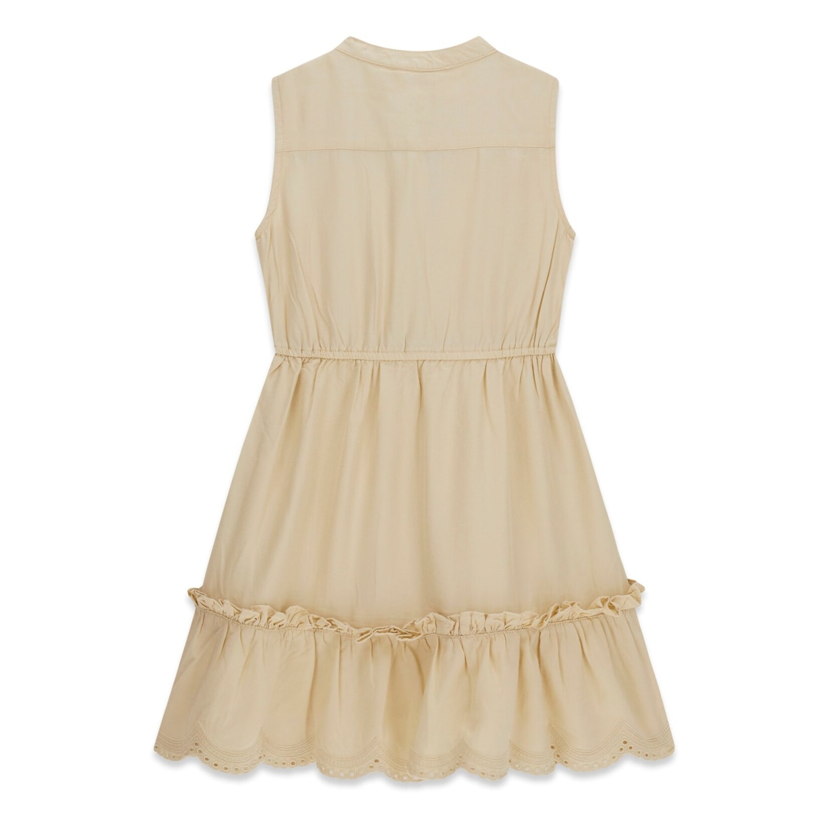 Guess Guess VISCOSE BLEND SL DRESS PEARL OYSTER - J6GK14_WN220