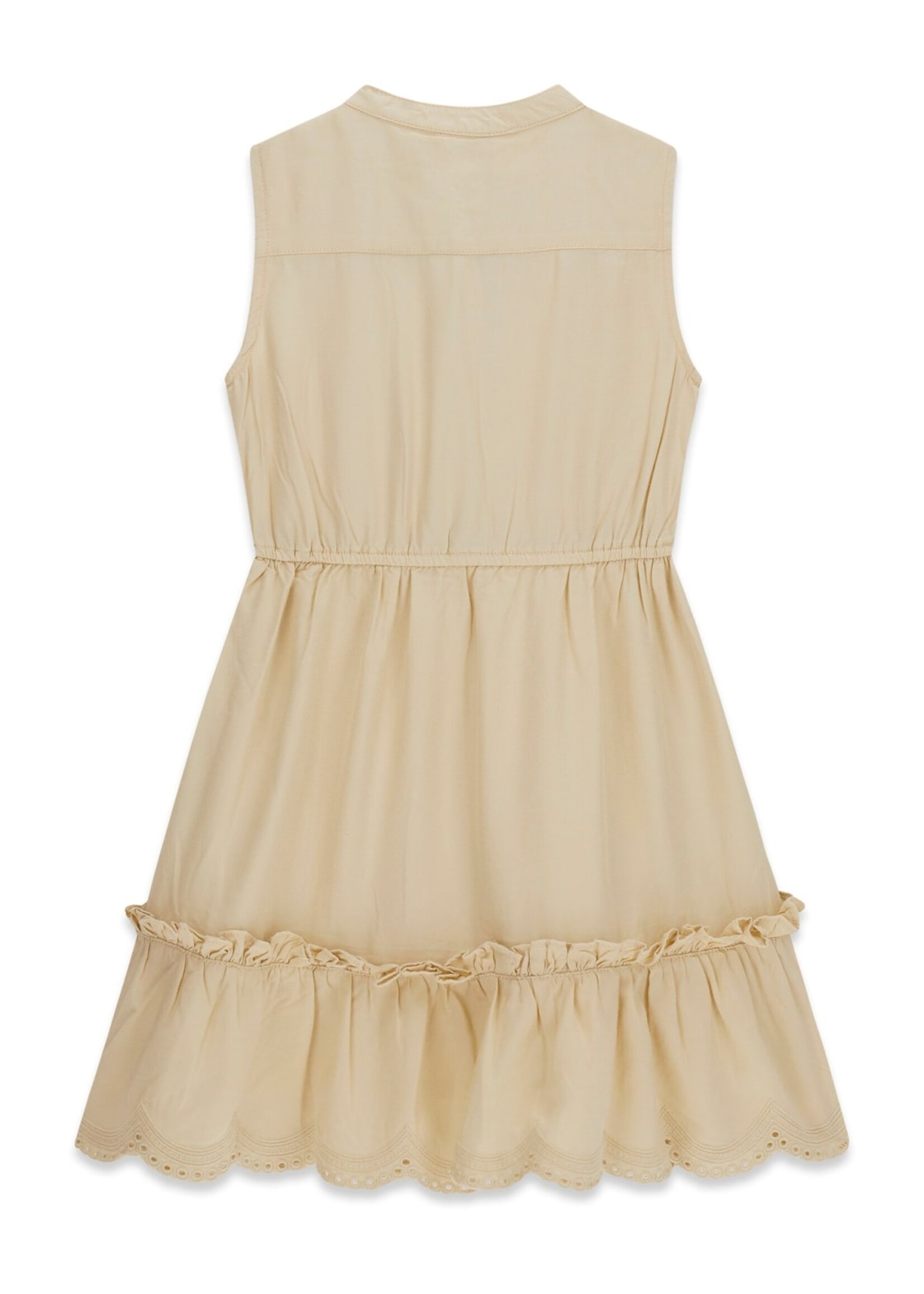 Guess Guess VISCOSE BLEND SL DRESS PEARL OYSTER - J6GK14_WN220