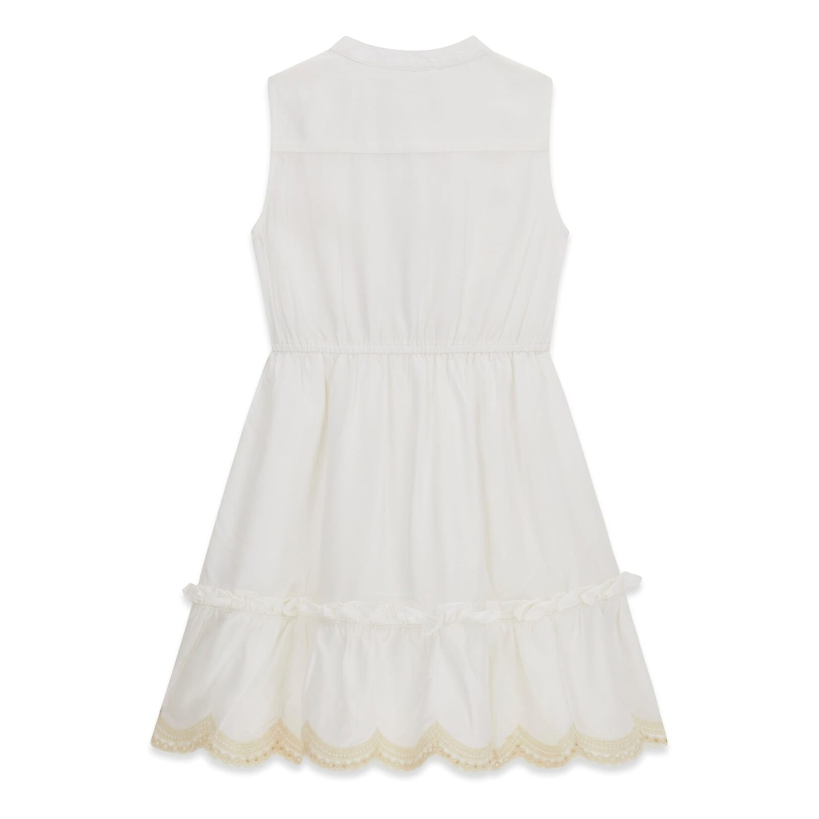 Guess Guess VISCOSE BLEND SL DRESS Pure White - J6GK14_WN220