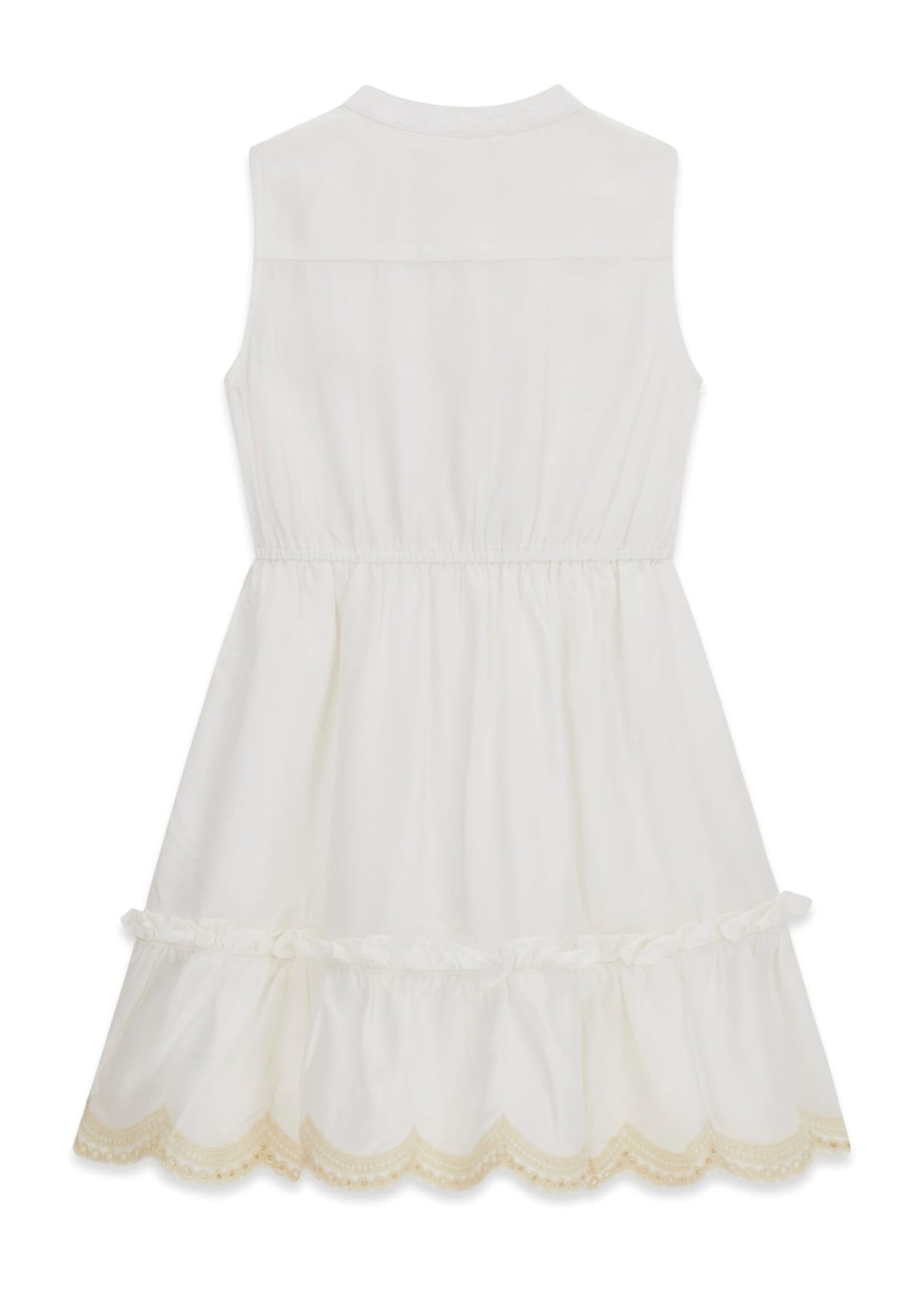 Guess Guess VISCOSE BLEND SL DRESS Pure White - J6GK14_WN220