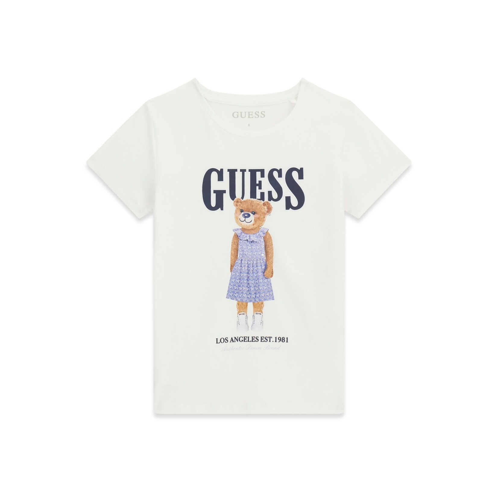 Guess Guess SS T-SHIRT Pure White - J6GI04_K6YW4