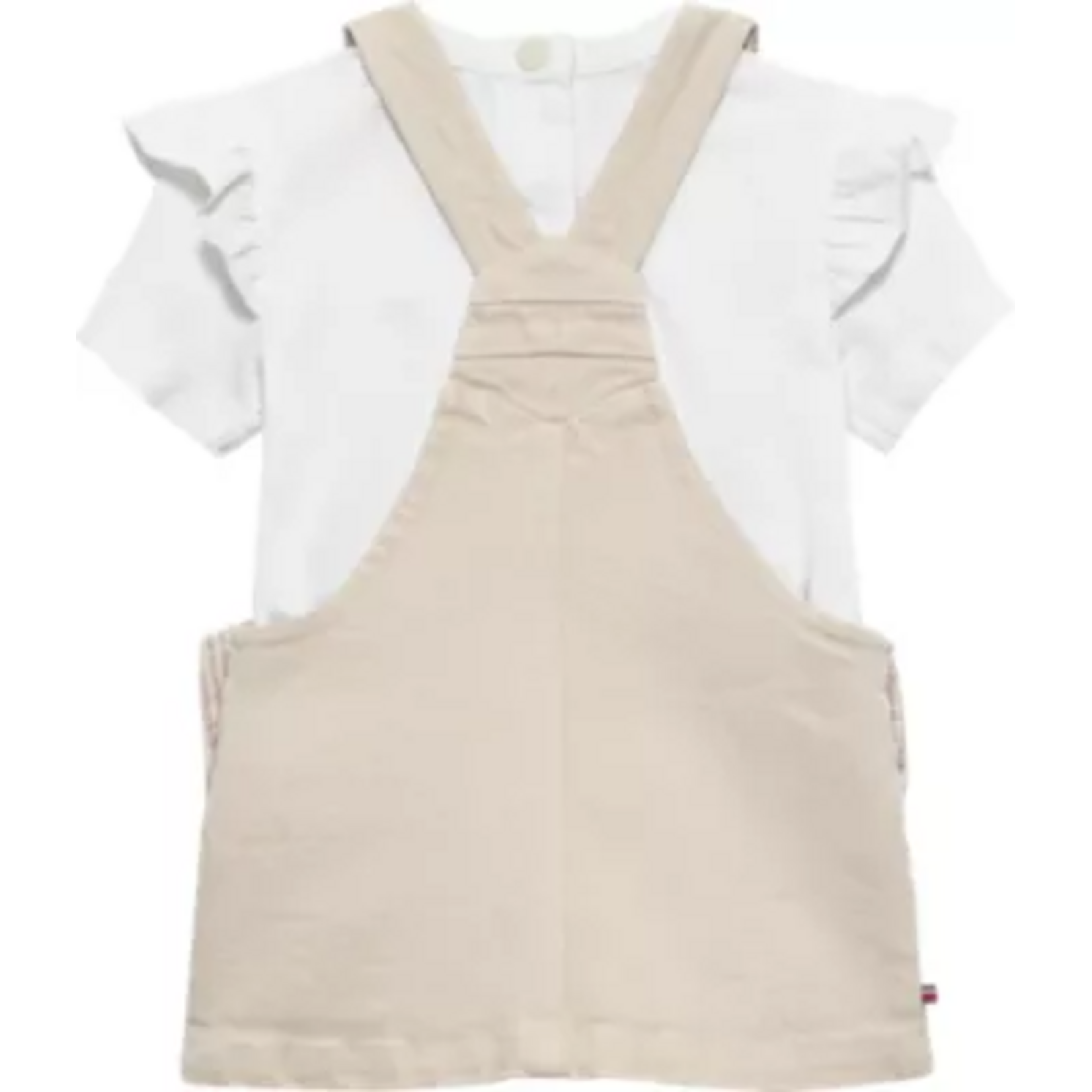 Tommy Hilfiger Tommy Hilfiger DUNGAREE DRESS SET KN0KN02380ACI CLASSIC BEIGE