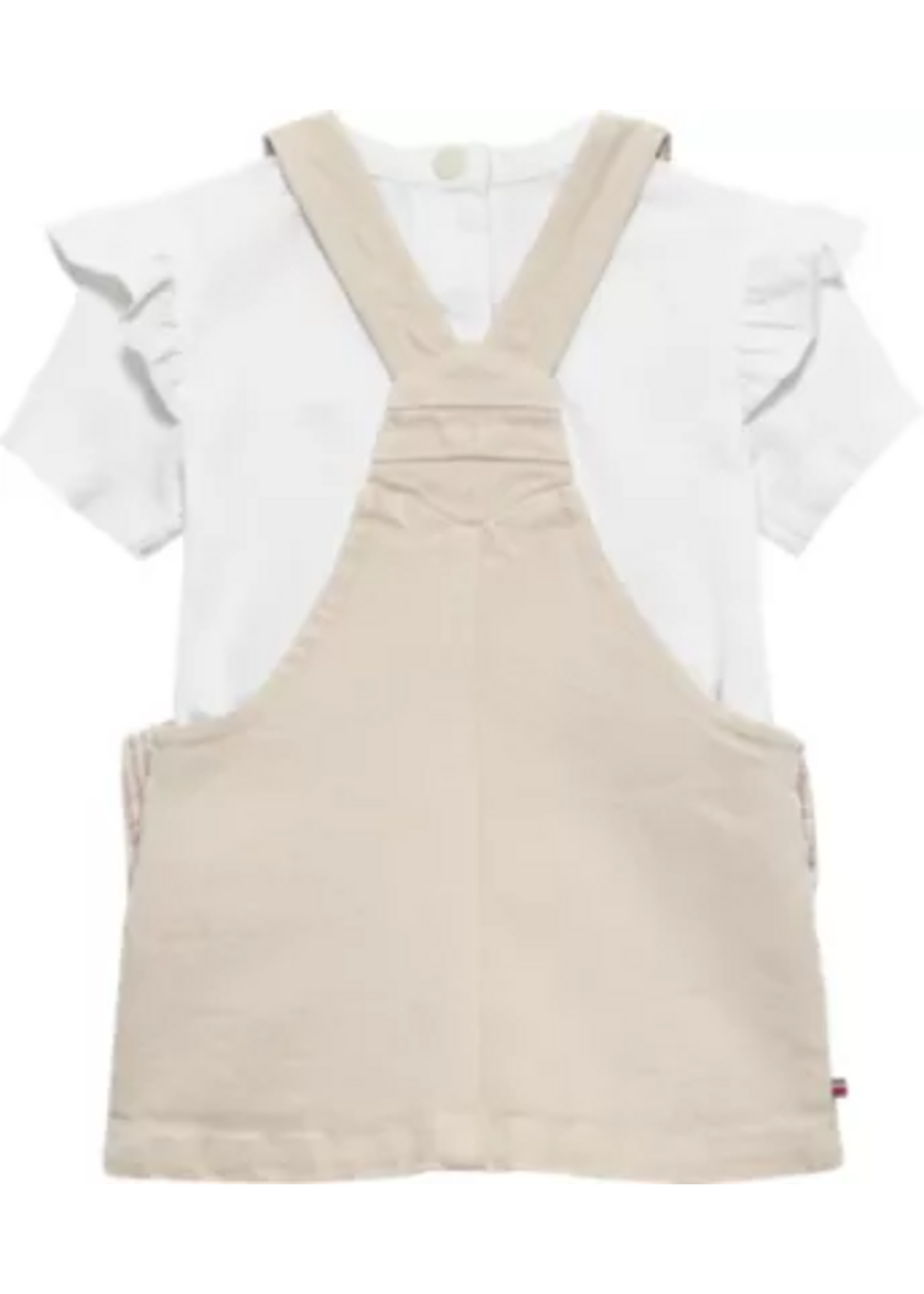 Tommy Hilfiger Tommy Hilfiger DUNGAREE DRESS SET KN0KN02380ACI CLASSIC BEIGE