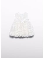 Abel & Lula Abel & Lula puffed dress Cream - 26 05004