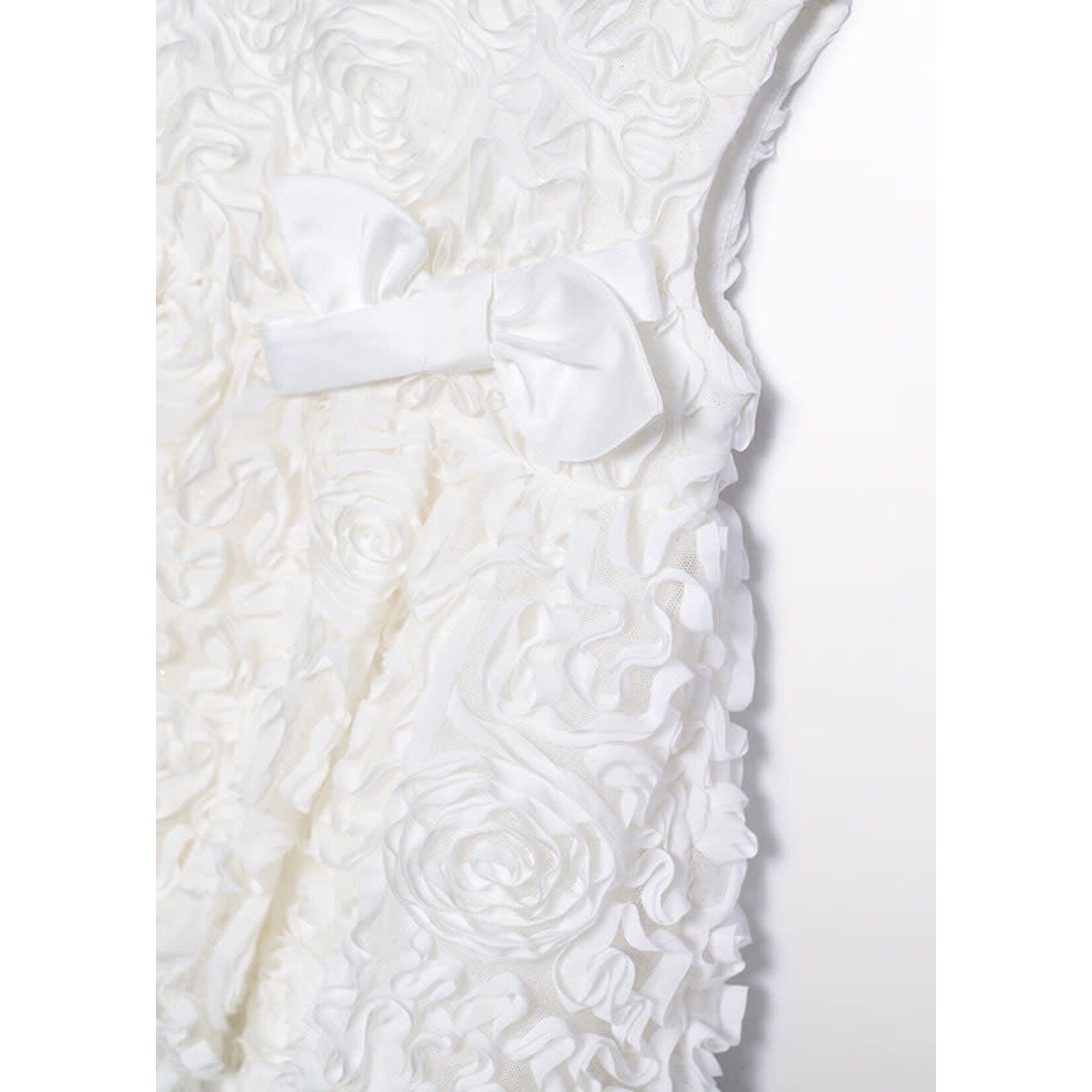 Abel & Lula Abel & Lula puffed dress Cream - 26 05004