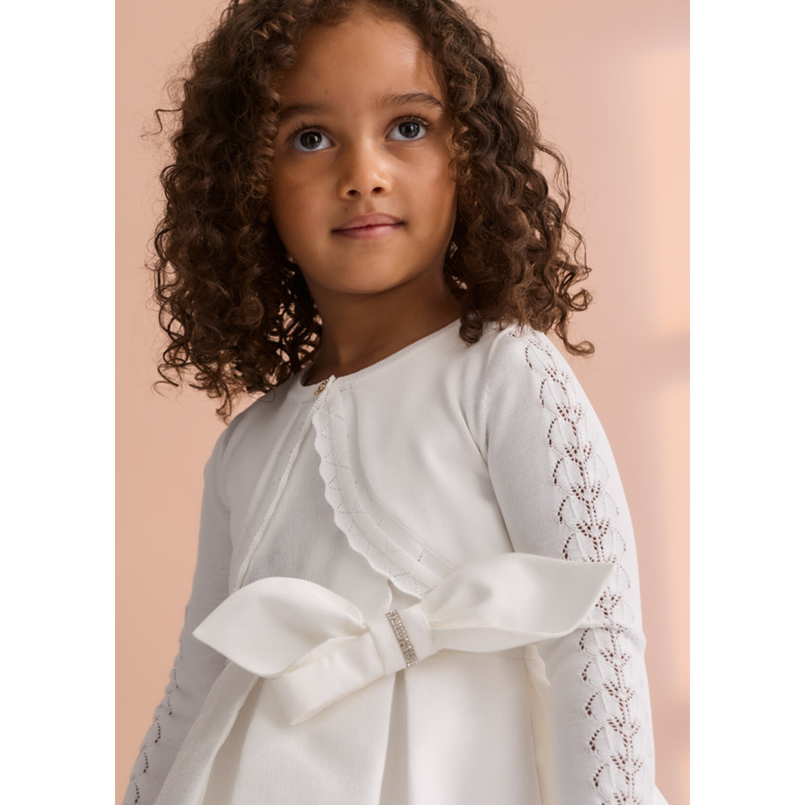 Abel & Lula Abel & Lula Knit bolero Cream - 26 05304