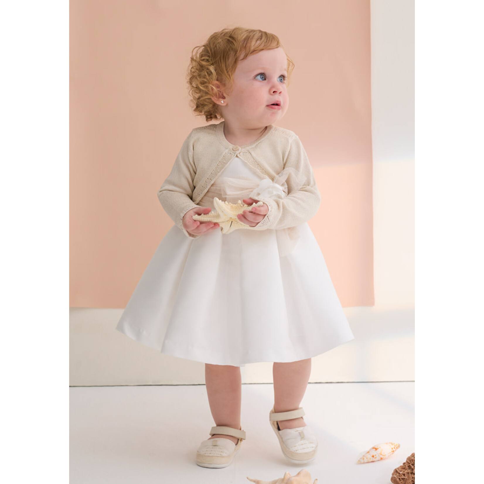 Abel & Lula Abel & Lula Knit bolero Champagne - 26 05301