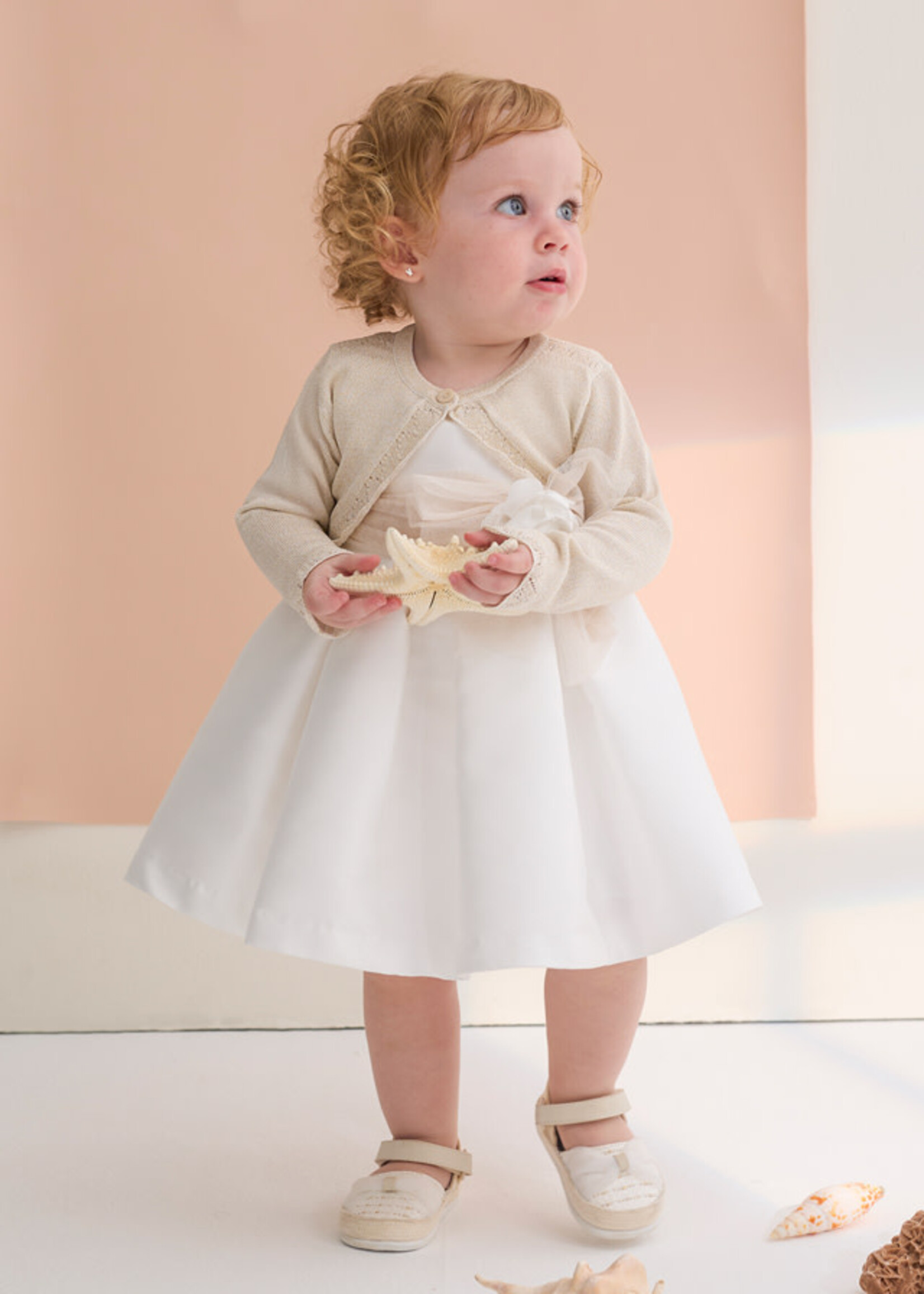 Abel & Lula Abel & Lula Knit bolero Champagne - 26 05301