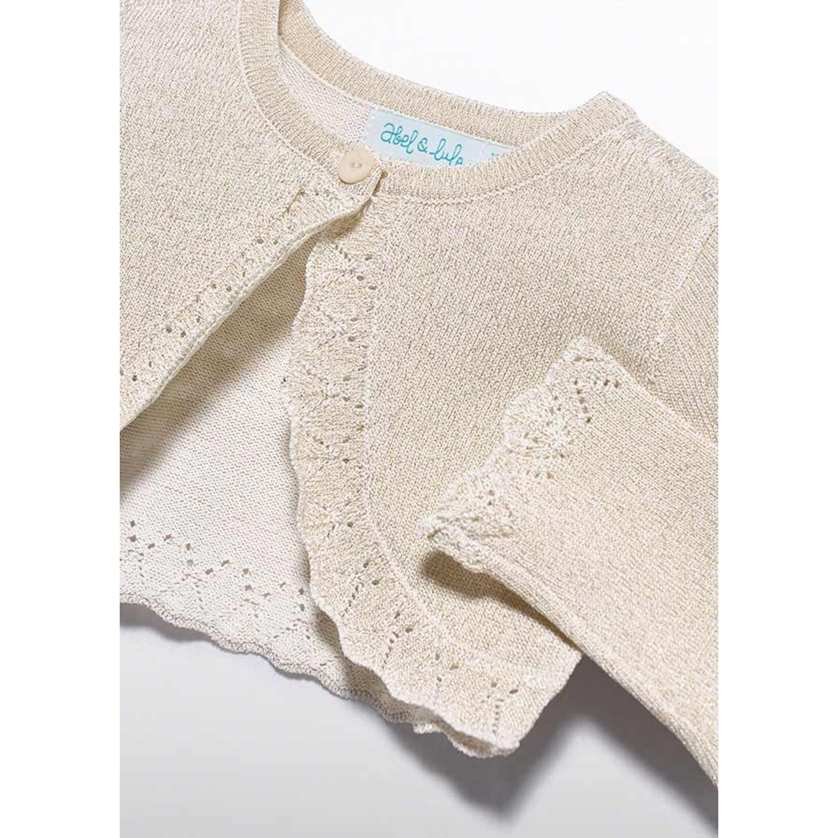 Abel & Lula Abel & Lula Knit bolero Champagne - 26 05301