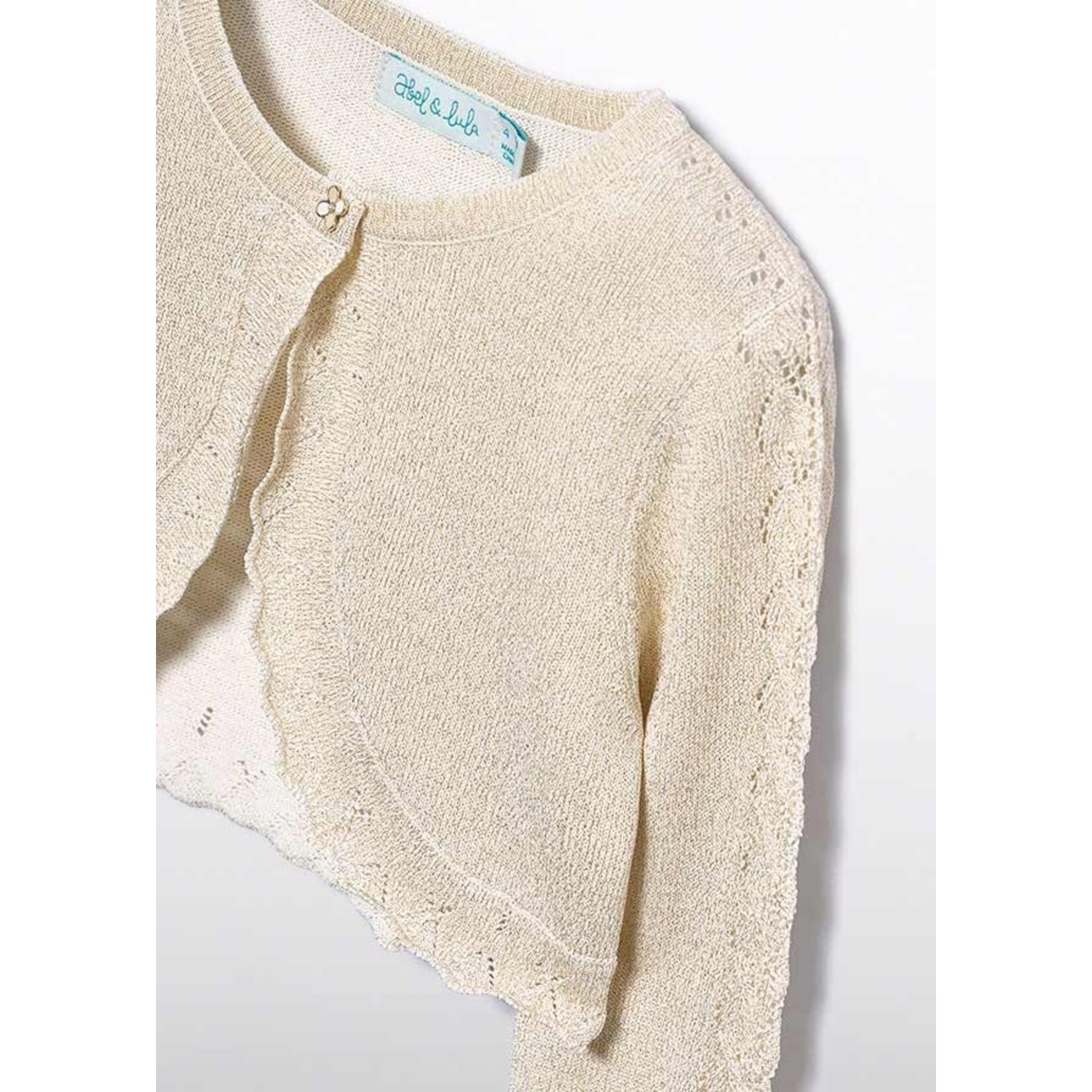 Abel & Lula Abel & Lula Knit bolero Champagne - 26 05304