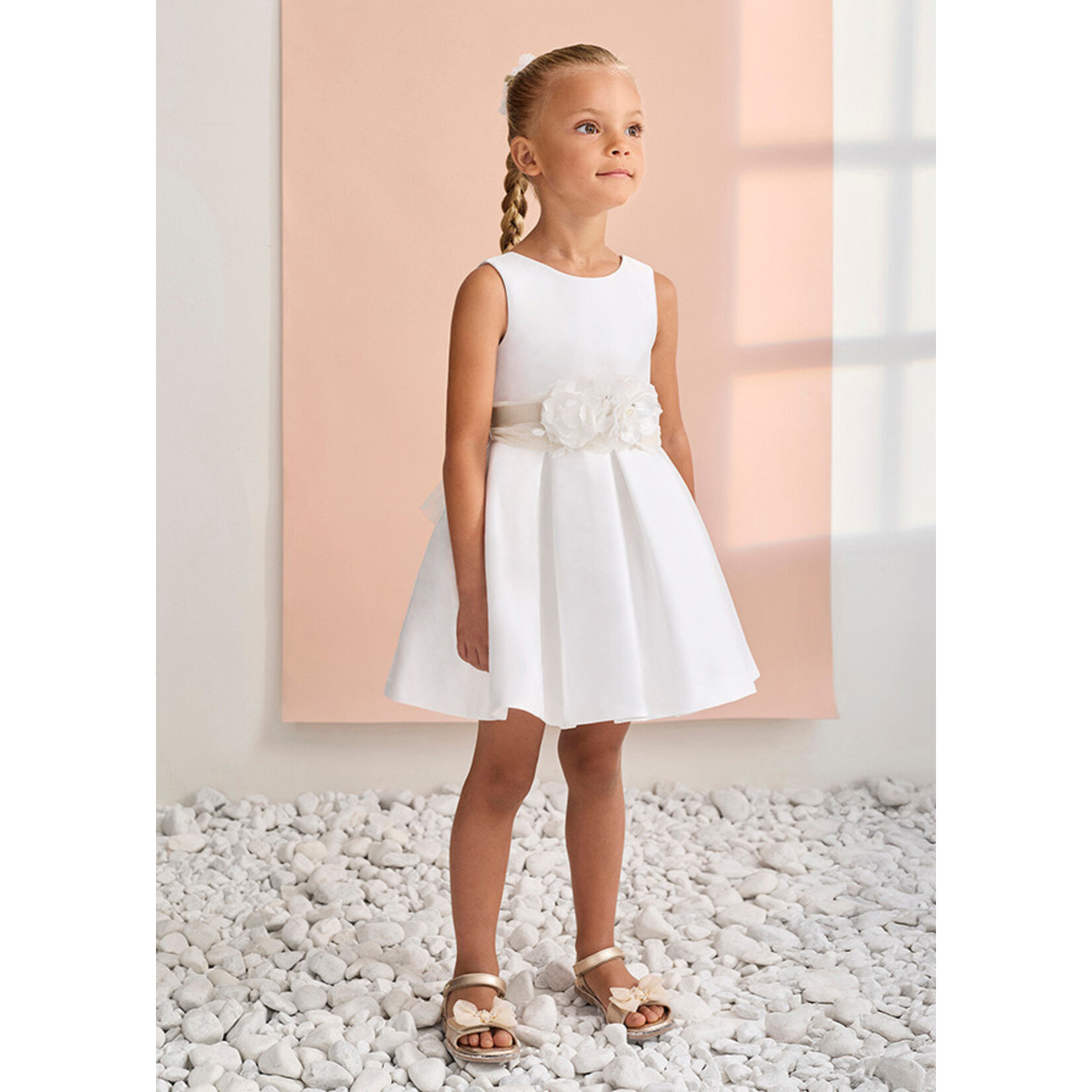 Abel & Lula Abel & Lula Dress Cream - 26 05030