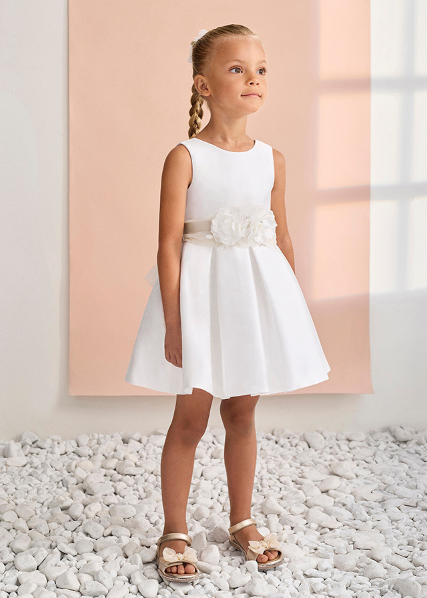Abel & Lula Abel & Lula Dress Cream - 26 05030