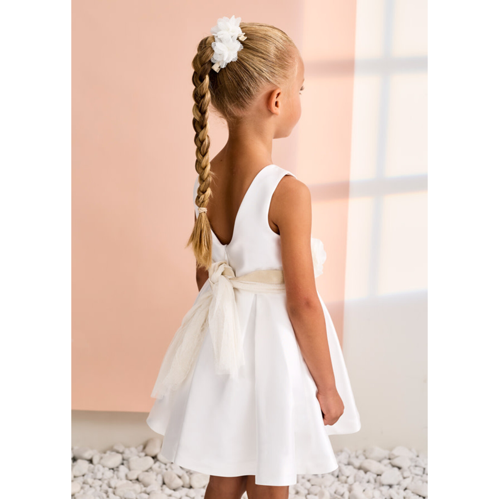 Abel & Lula Abel & Lula Dress Cream - 26 05030