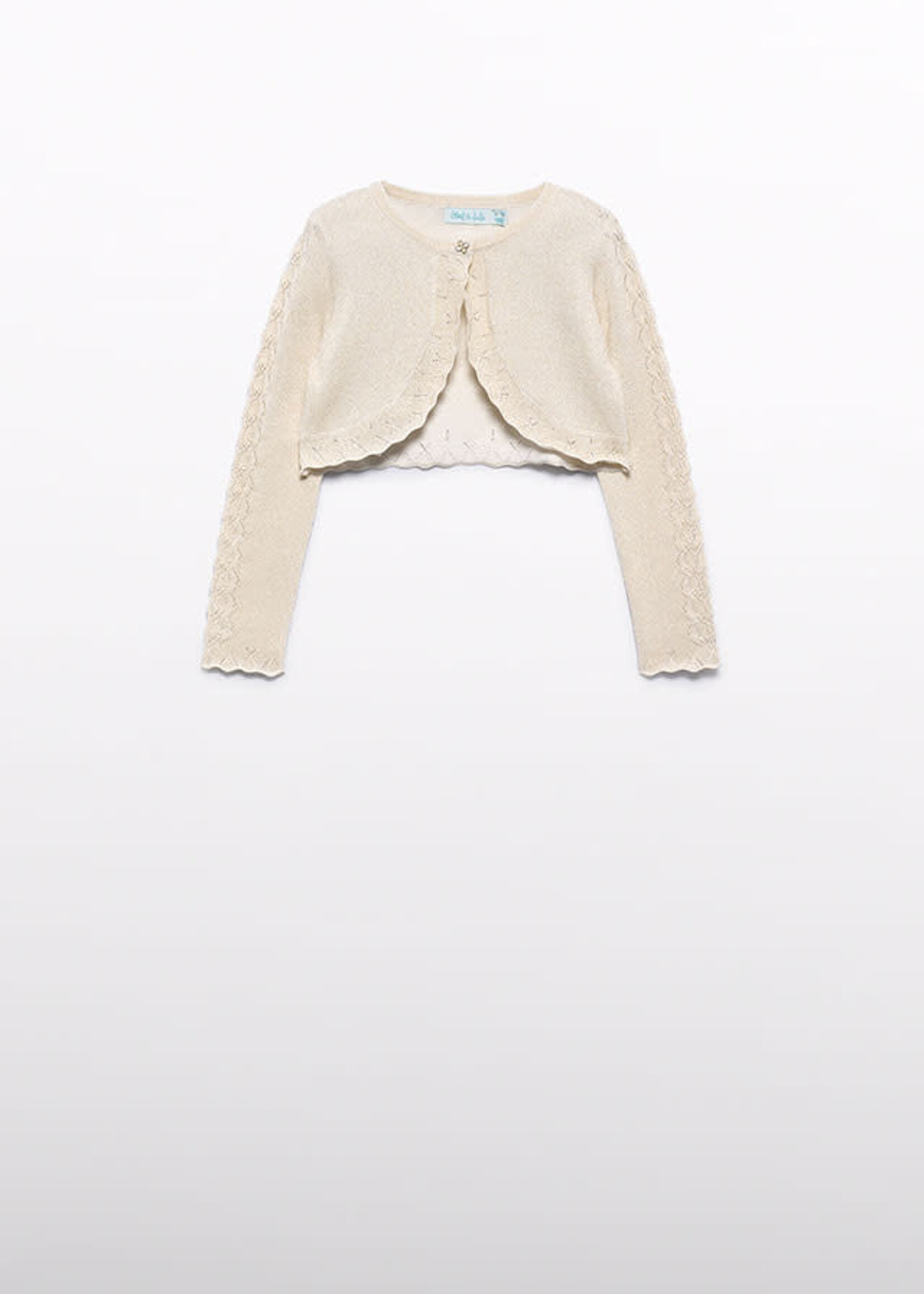 Abel & Lula Abel & Lula Knit bolero Champagne - 26 05304