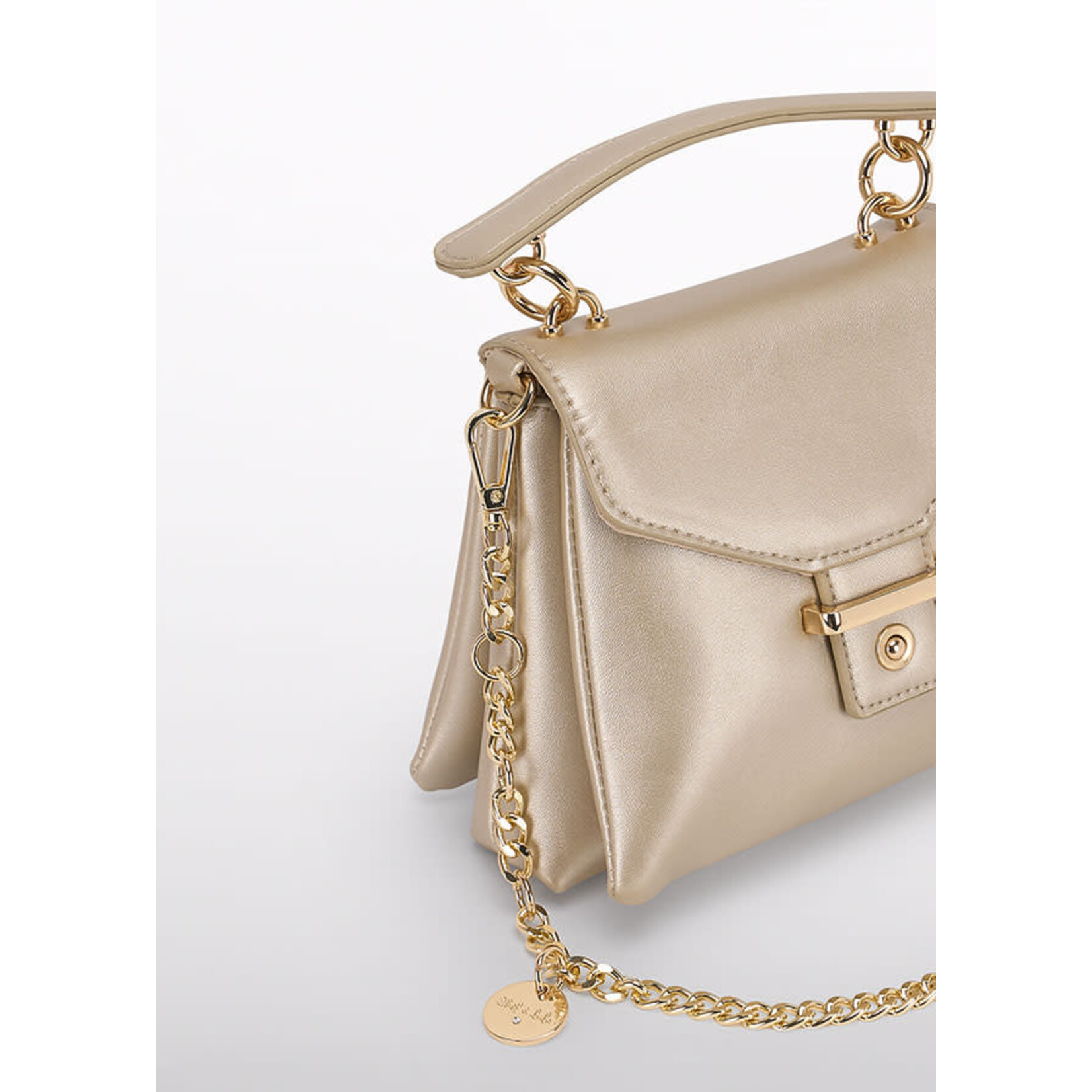 Abel & Lula Abel & Lula Trapeze bag Champagne - 26 05480