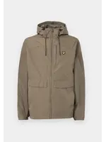 Lyle&Scott Lyle&Scott Hooded Windbreaker Jacket Khaki Ash - JKB2202V