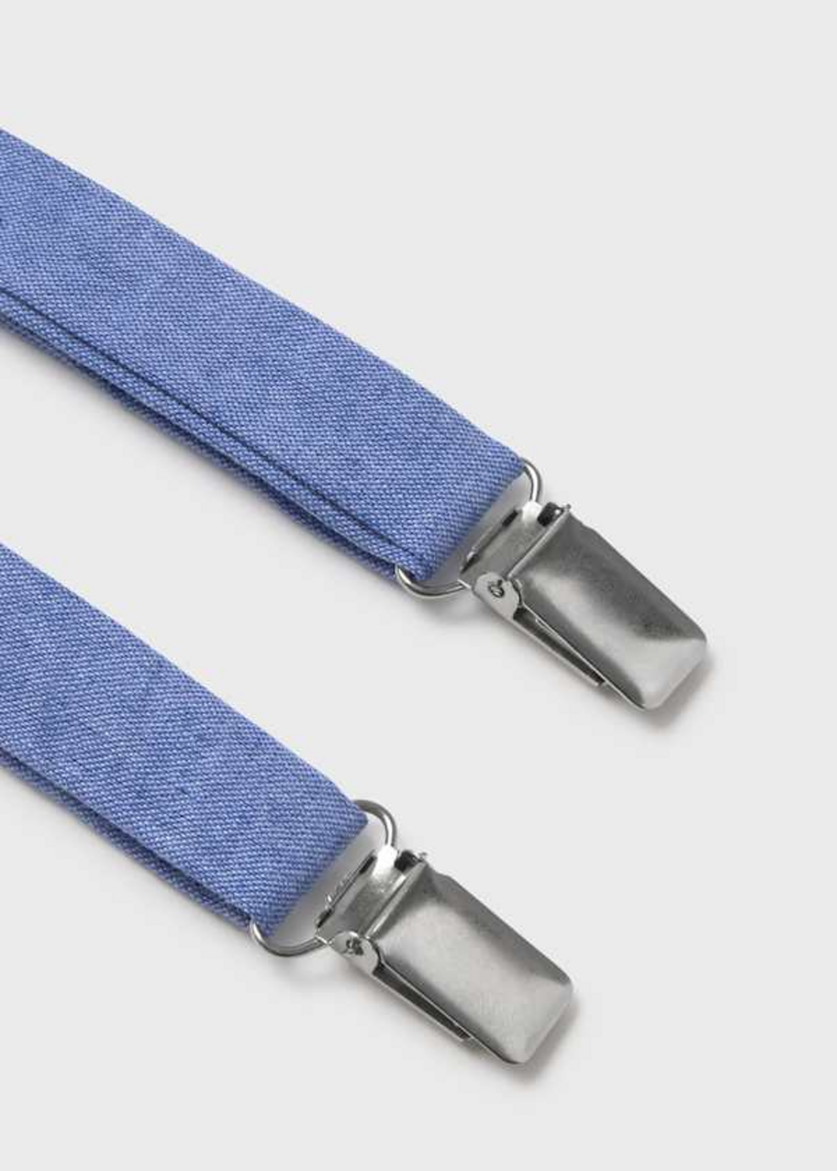 Mayoral Mayoral suspenders and bowtie set Capri blue - 26 10161