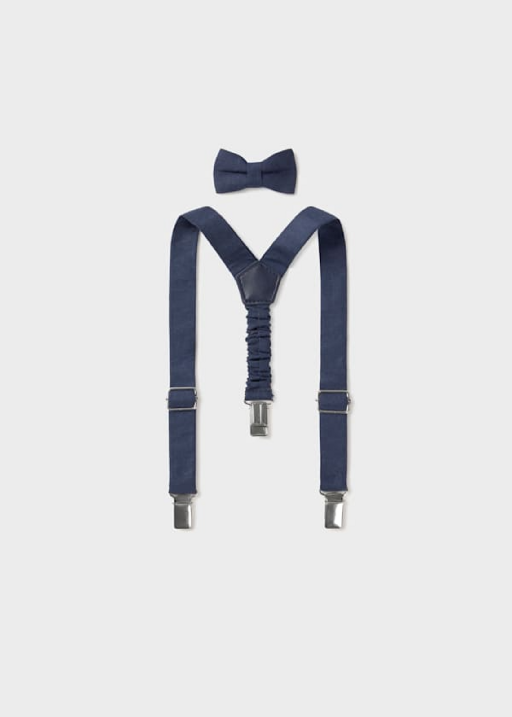 Mayoral Mayoral suspenders and bowtie set Atlantic - 26 10161B