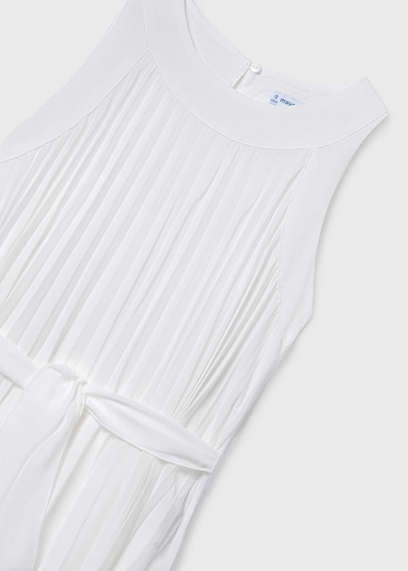 Mayoral Mayoral Pleated dress Natural - 26 06908