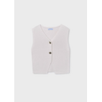 Mayoral Mayoral knit top with buttons Bone - 26 06020