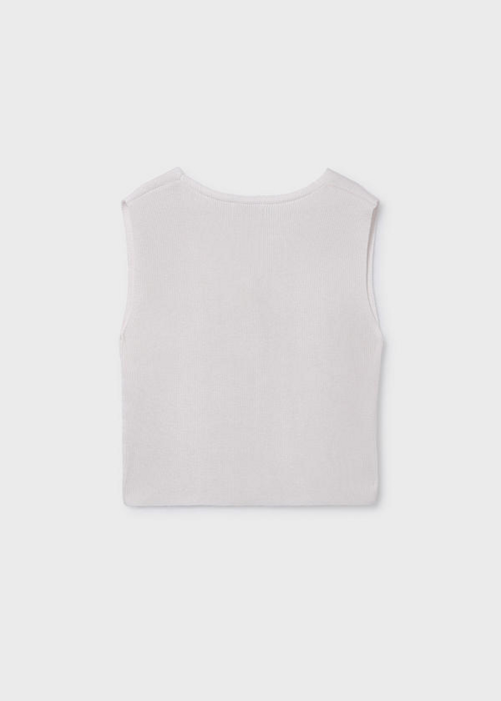 Mayoral Mayoral knit top with buttons Bone - 26 06020